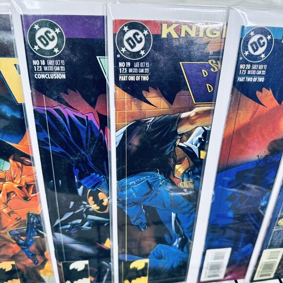 Batman Shadow Of The Bat 1 16-27 29-31 35-38 Lot Knightsend Knightquest - Picture 3 of 9